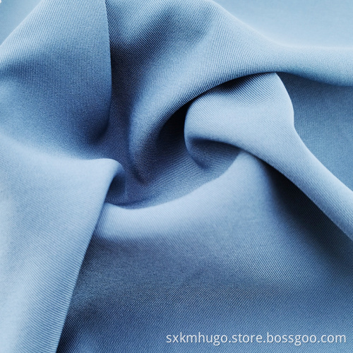 Twill Imitation cotton Double sided slant polyester fabric